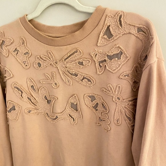 Banana Republic Womans Pink Crew Neck Sweater Size Small - Picture 12 of 14